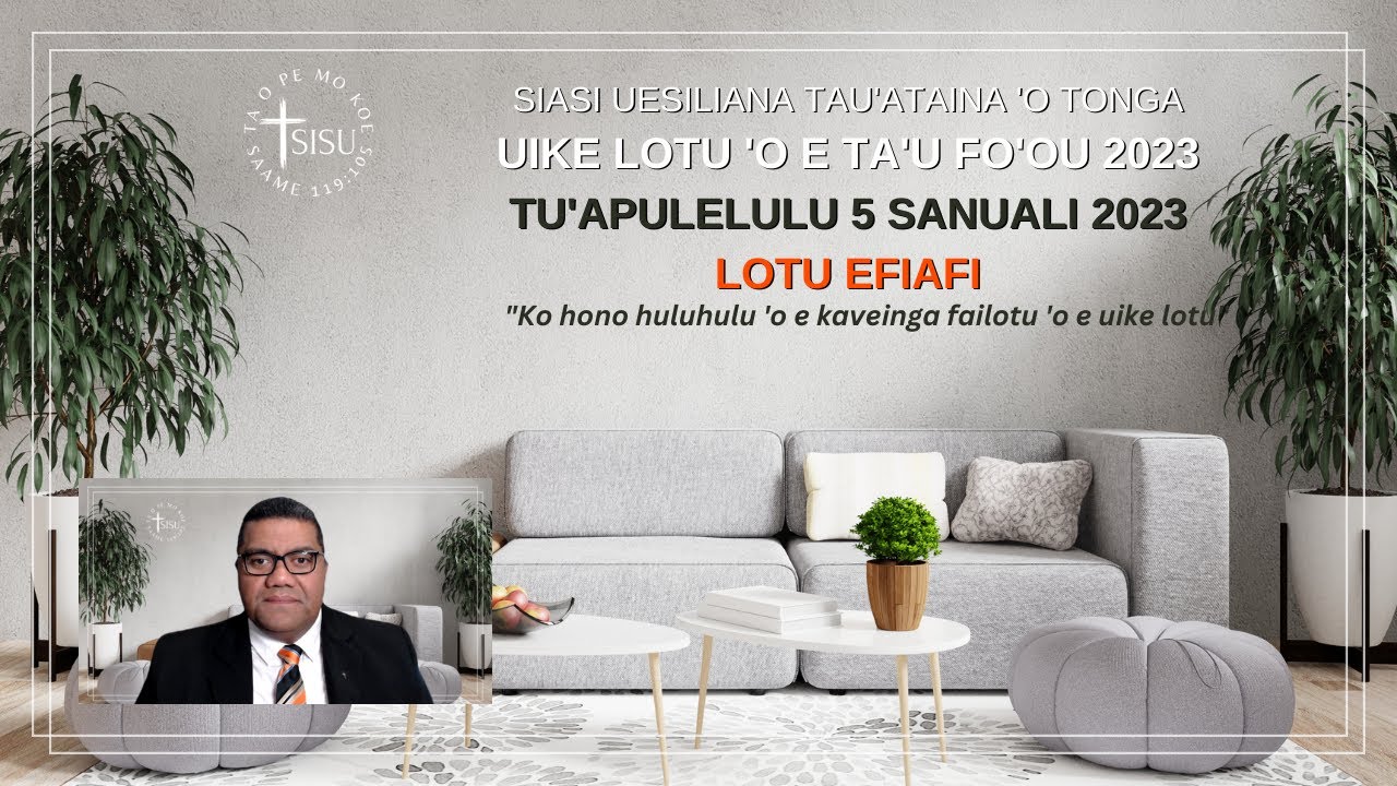 Huluhulu 'o e Kaveinga Failotu - Uikelotu - Efiafi Tu'apulelulu 5 Sanuali 2023