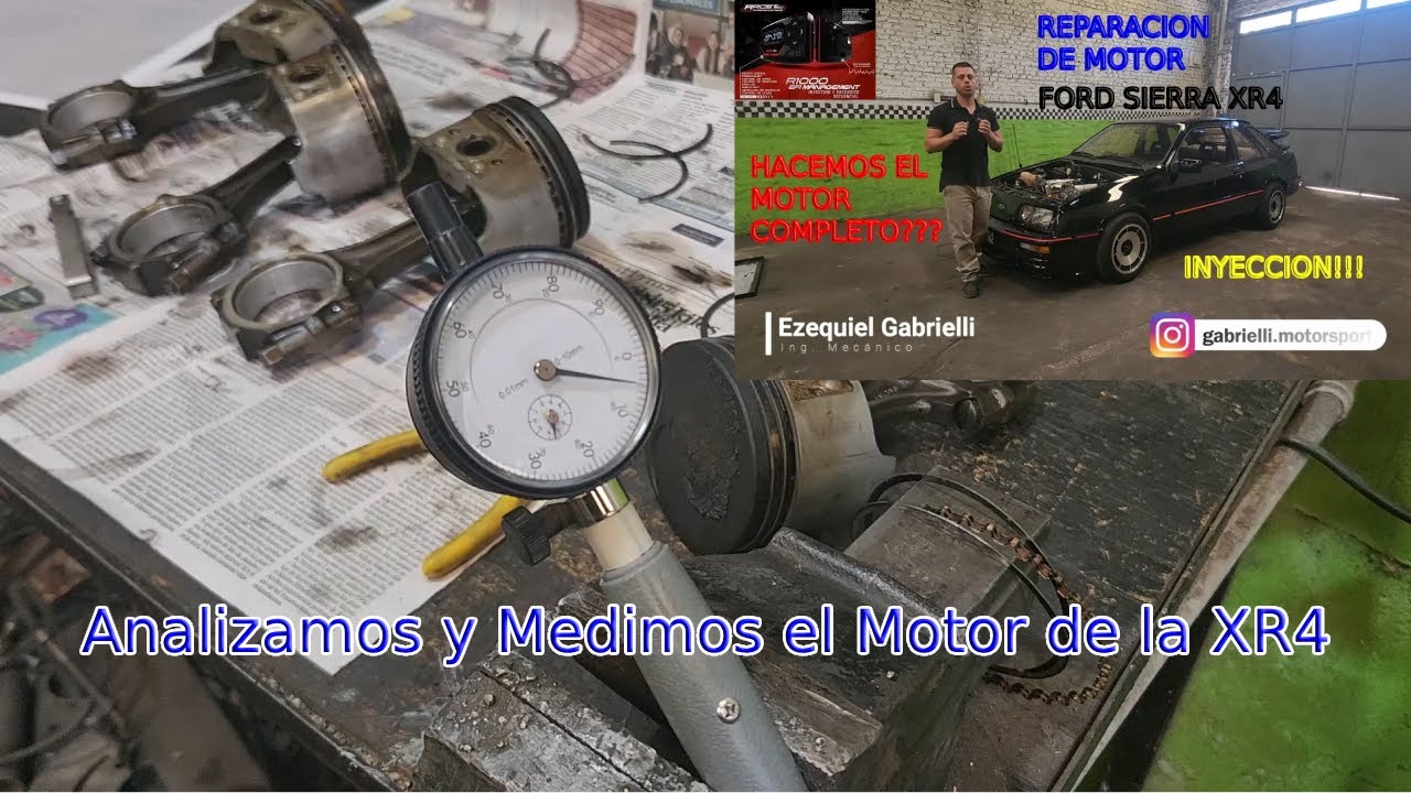REPARACION de MOTOR FORD SIERRA XR4 INYECCION part2 | ANALISIS de FALLA | ANALISIS TAPA DE CILINDROS