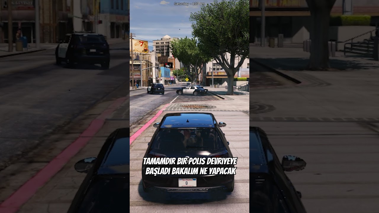 GTA 5' TE  NPC POLİS TAKİP EDERSEK NE OLUR ? - GTA 5 MODS  #gta5 #gta5mods