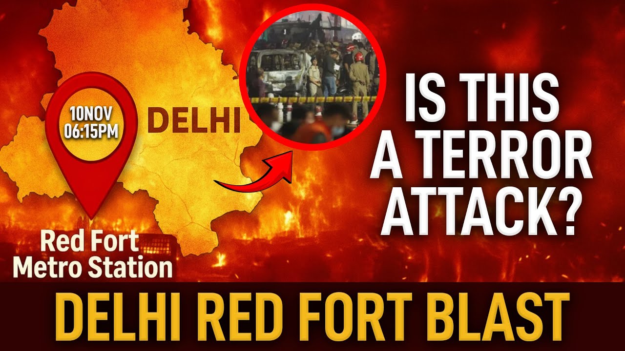 Взрыв в метро Red Fort в Дели: реальные факты, жертвы, данные видеонаблюдения и то, что нам извес...
