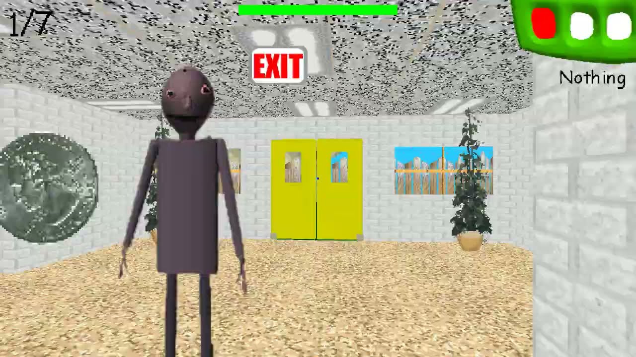 SubterBaldi but SUPER bad (JOKE MOD) - Baldi's Basics 1.4.3 decompiled mod