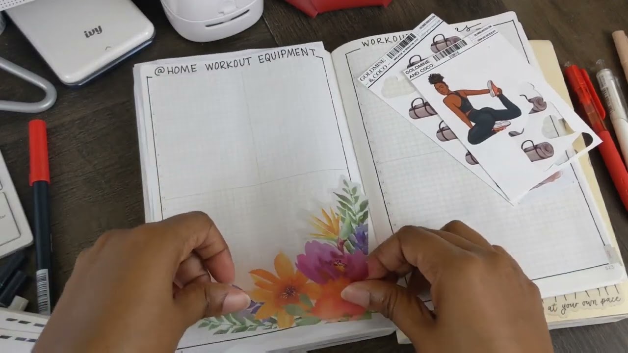 RESOURCE PAGES IN YOUR PLANNER | How to use blank pages in your planner |WELLNESS and FITNESS ideas