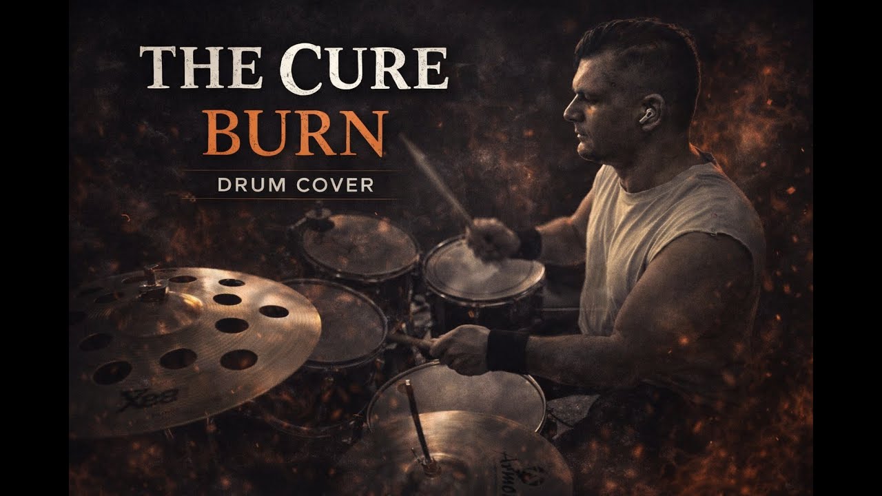The Cure – Burn | Drum Cover #TheCure #Burn #DrumCover