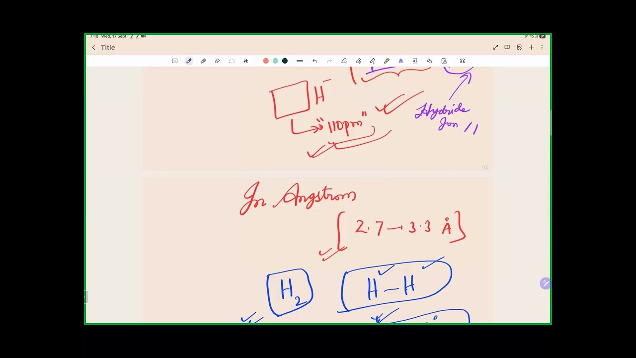 HYDROGEN CHAPTER, CLASS 8TH ( ICSE ) , PART :- 1 