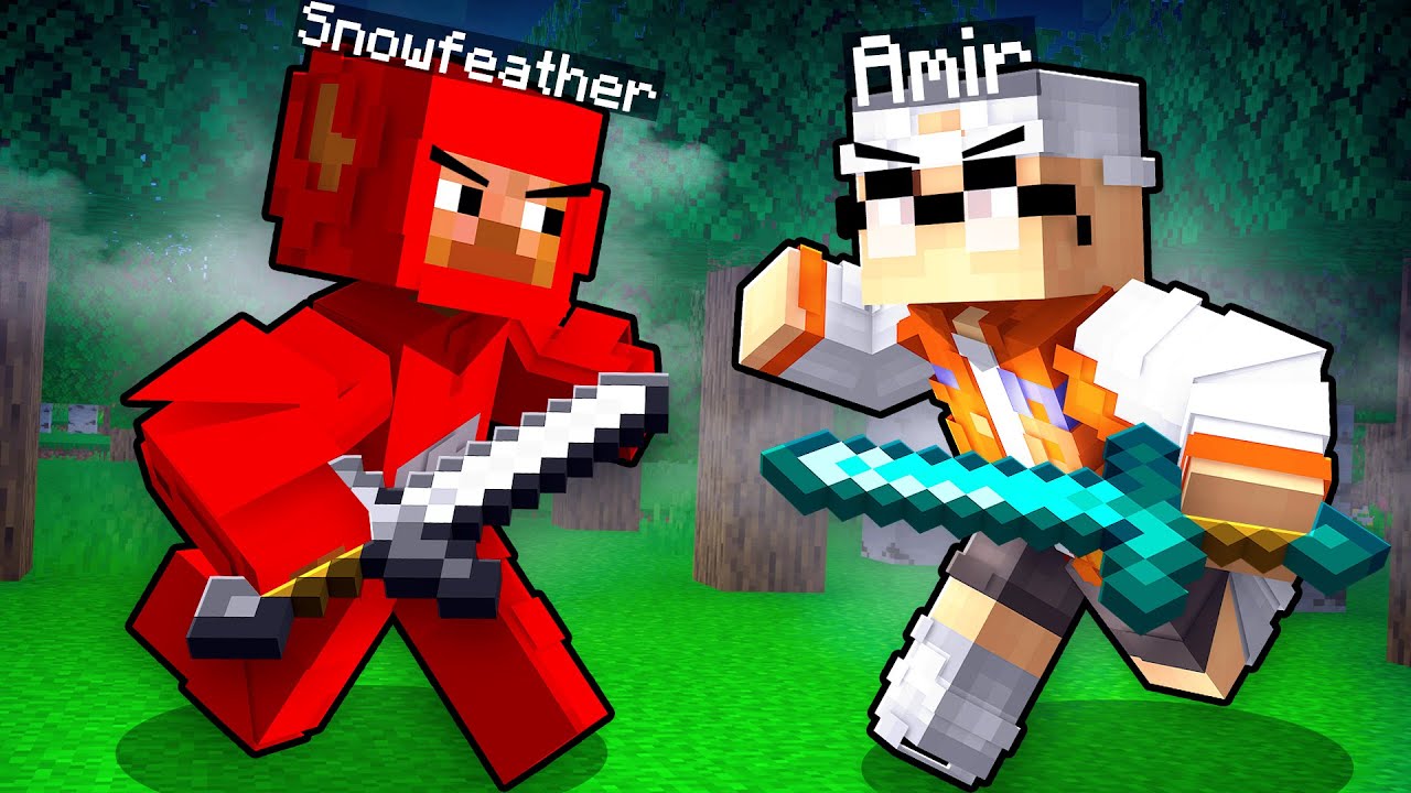 Snowfeather ZEIGT MIR GEHEIME PVP TECHNIKEN in Minecraft Risiko