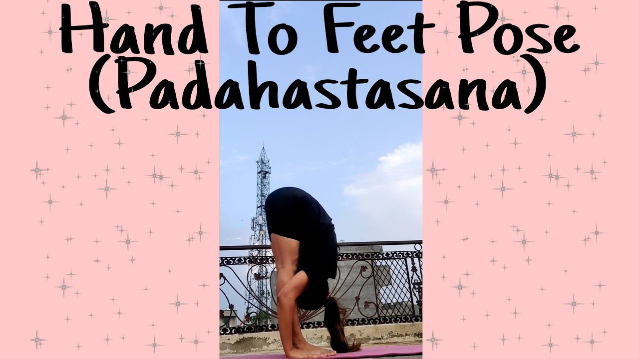 Yoga |Hand To Feet Pose (Padahastasana)|-Dimple |Blooming Health 🌺|