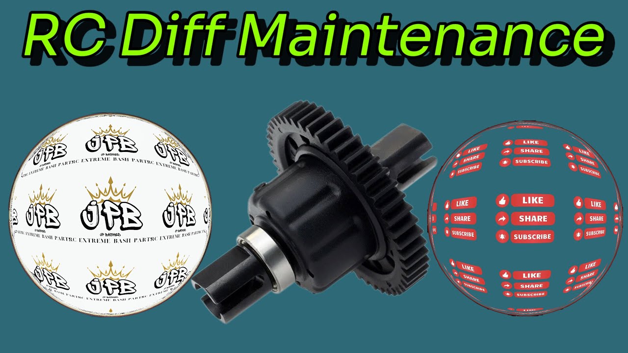 Diff Maintenance on 1/8th scale Rival MT8 #rccars