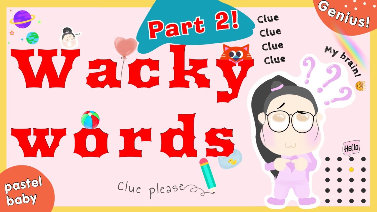 WACKY WORDS | PART 2 | BRAIN TEASER | SOLVE THE QUIZ IN 20 SECONDS 🤯