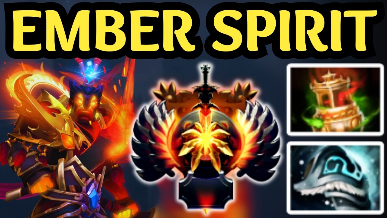 🔥 DASH IN, DASH OUT, EVERYONE DIES | EMBER SPIRIT MID 🔥 DOTA 2