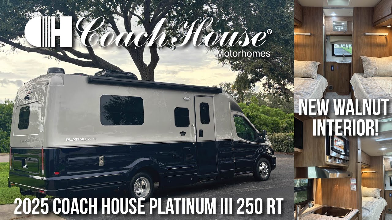 2025 Coach House Platinum III 250 Full Walkthrough | Luxury B+ Motorhome Tour & Features