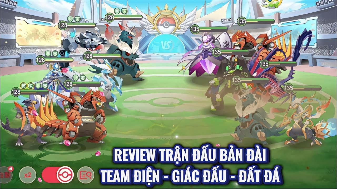 Pocket Incoming - Review trận đấu bản Đài với những Team Điện, Giác đấu, Đất Đá
