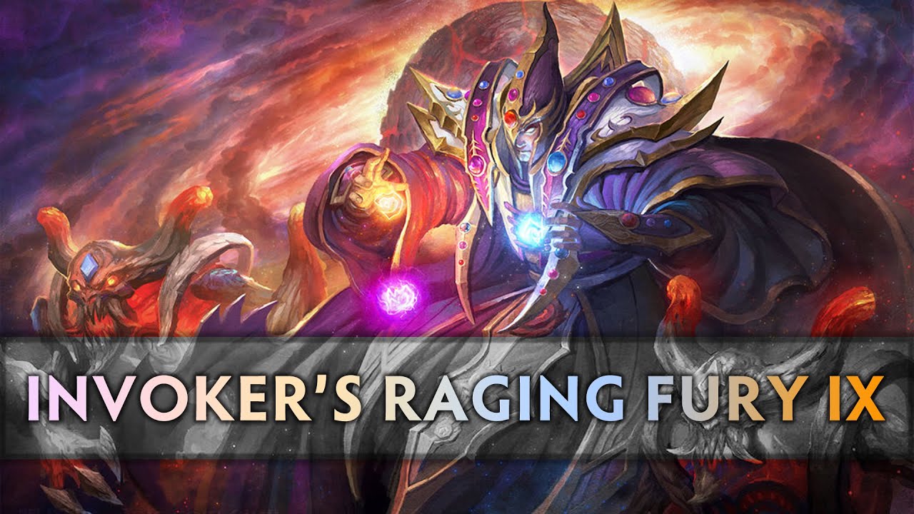 Dota 2 Invoker's Raging Fury 9