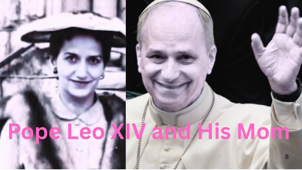 Pope Leo XIV and His Mom /A Mother’s Love That Shaped a Future Pope #popeleoxiv #vatican #chicago