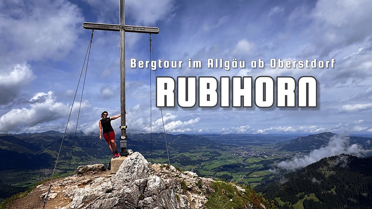 Schöne Bergtour im Allgäu: Von Oberstdorf auf's Rubihorn - Abstieg über Gaisalpsee & Wallrafweg
