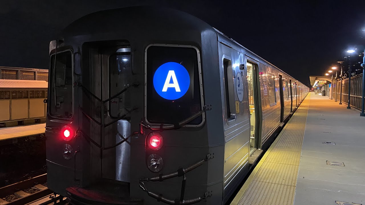 IND Subway: R68A (A) Express Train Ride from Inwood-207th Street to Far Rockaway