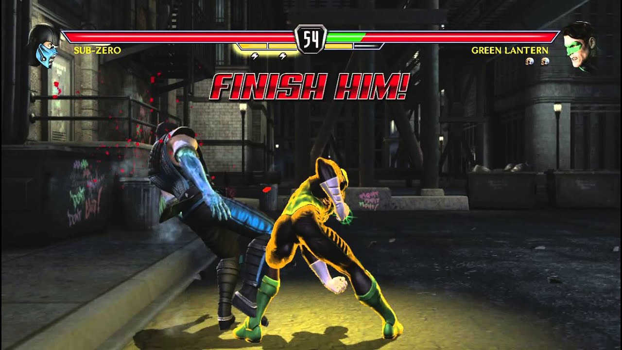 Mortal Kombat vs DC Universe: Arcade Mode Sub-Zero