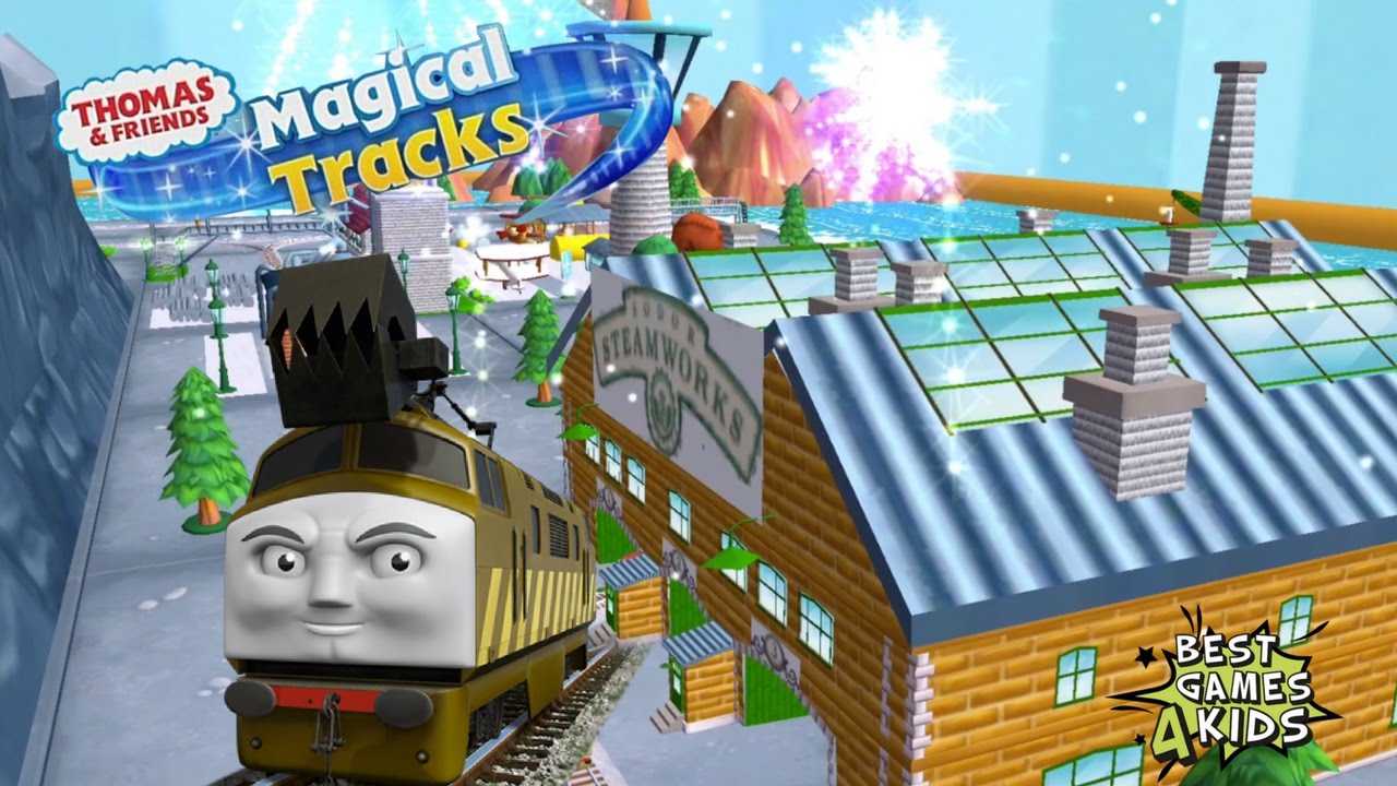 DIESEL 10, Sodor Steamworks Repair Yard | Thomas & Friends: Magical Tracks #15 By Budge