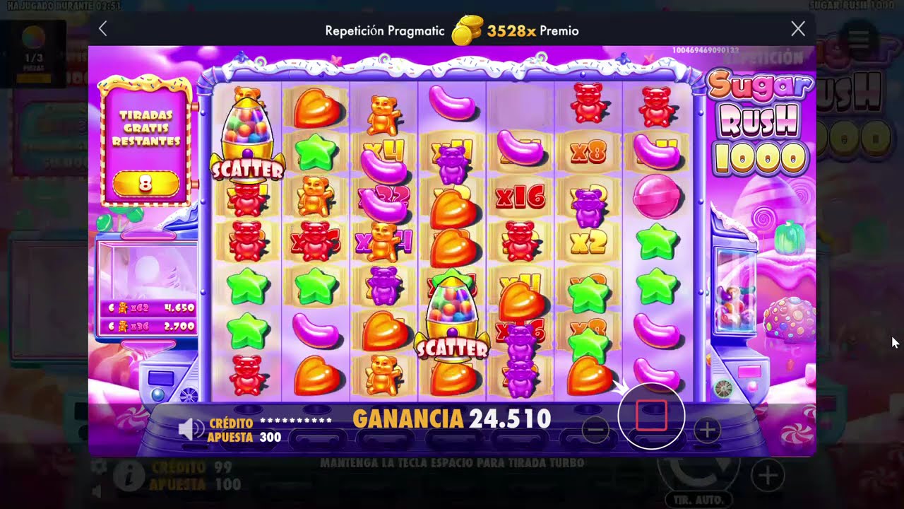 Sugar Rush 1000 colombia stake 30 spins