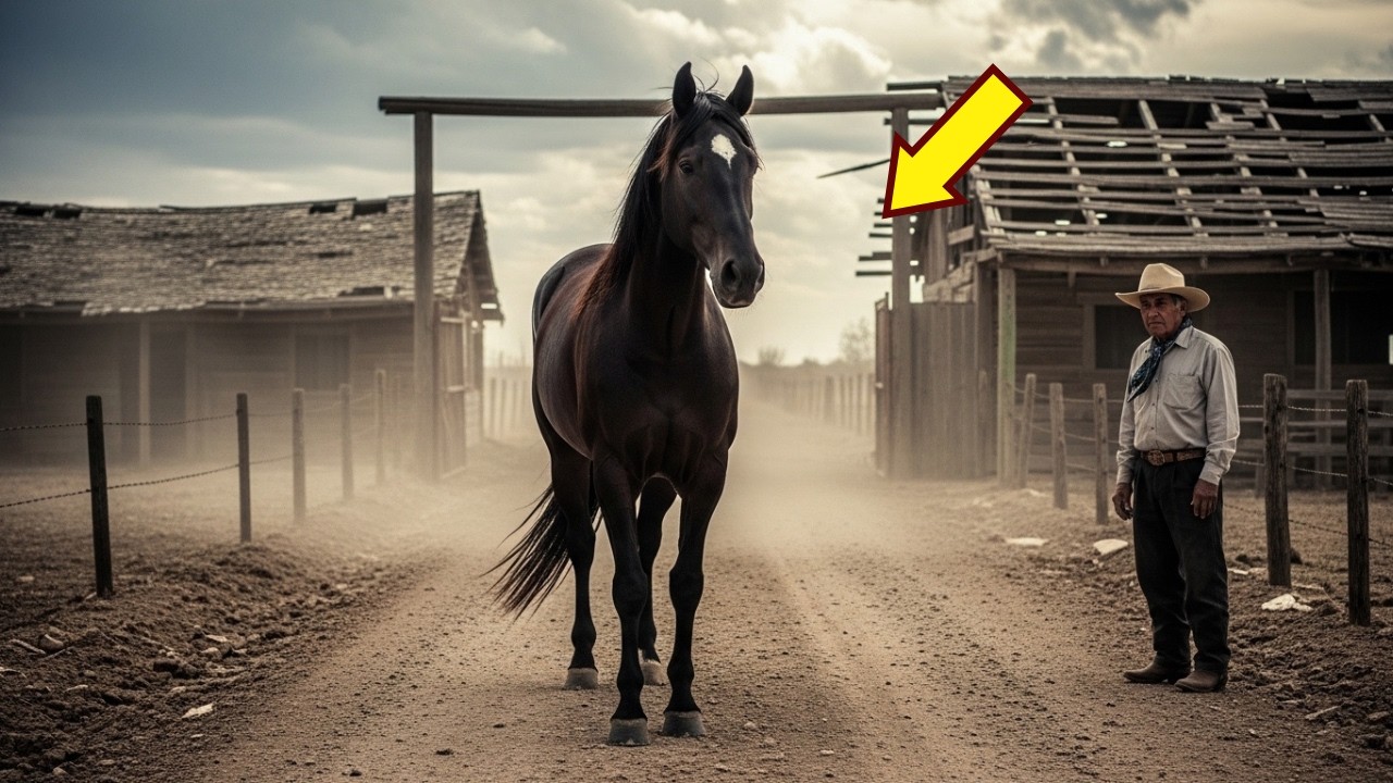Nadie Podía Acercarse al Rancho Abandonado — Hasta Que el Caballo Señaló la Puerta