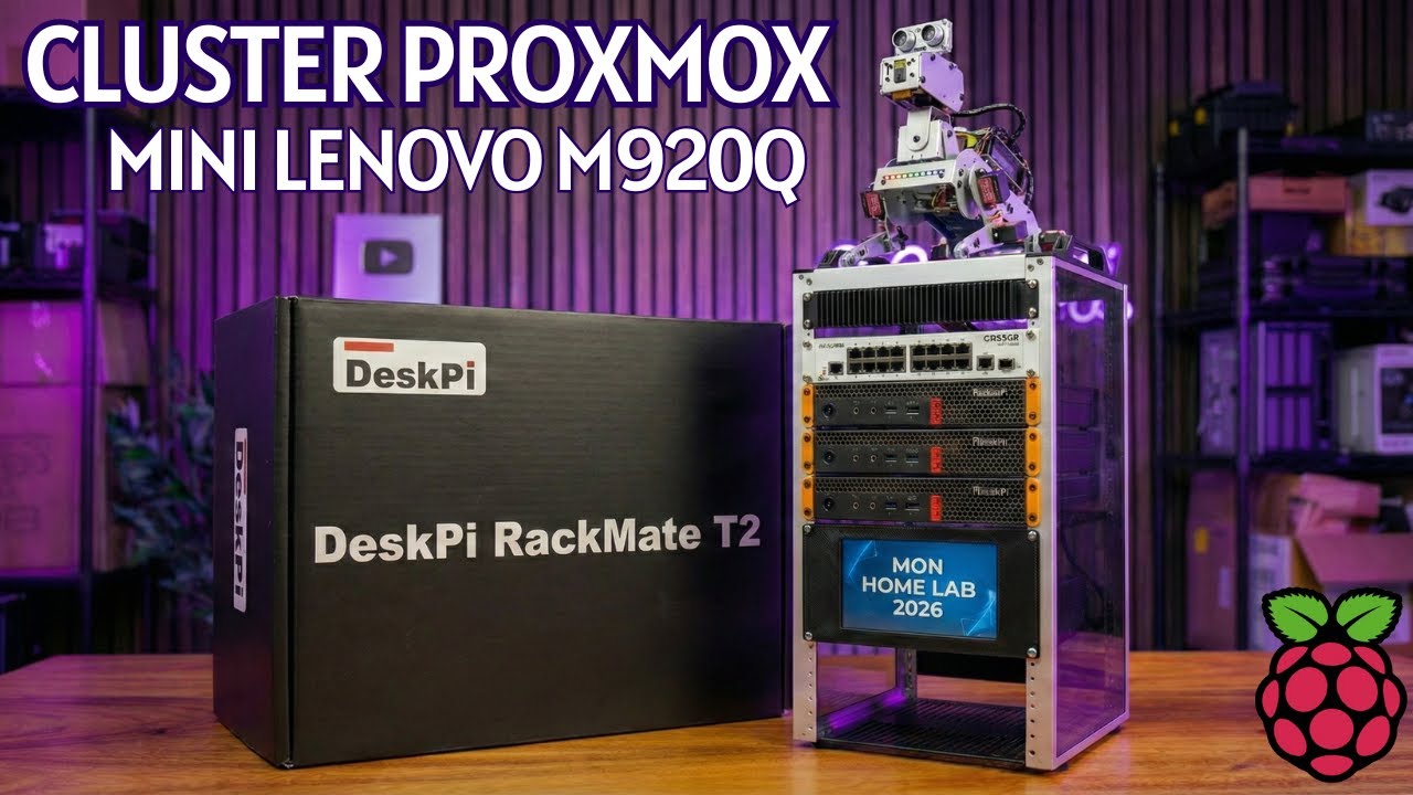 Homelab Mini PC en 10Gbps ! (Projet DeskPi Rack) - Partie 1