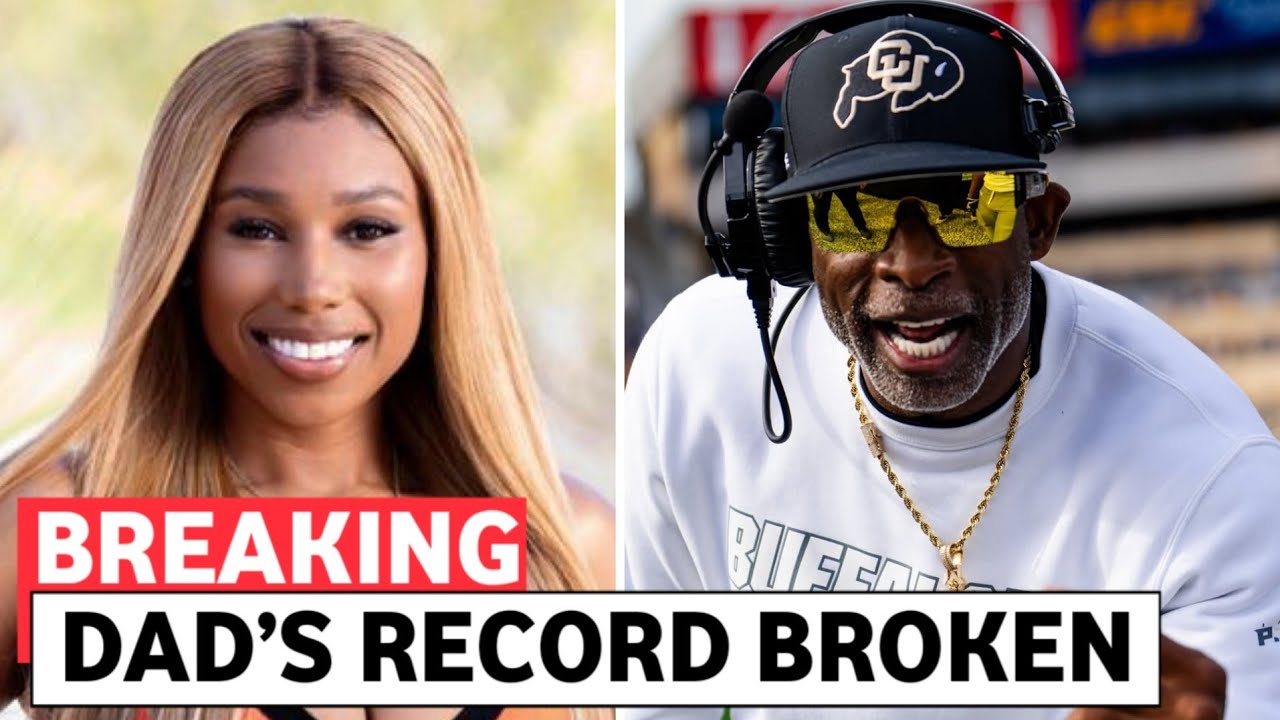 Deion Sanders’ Daughter Shares Heartfelt Message After Shedeur Breaks Dad Coach Prime’s Record