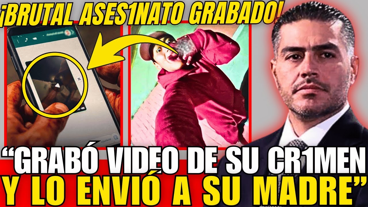 ¡HARFUCH CAPTURA A JOVEN ASES1NO QUE GRABÓ SU ACR1MEN Y MANDÓ POR ERROR VIDEO A SU MADRE!