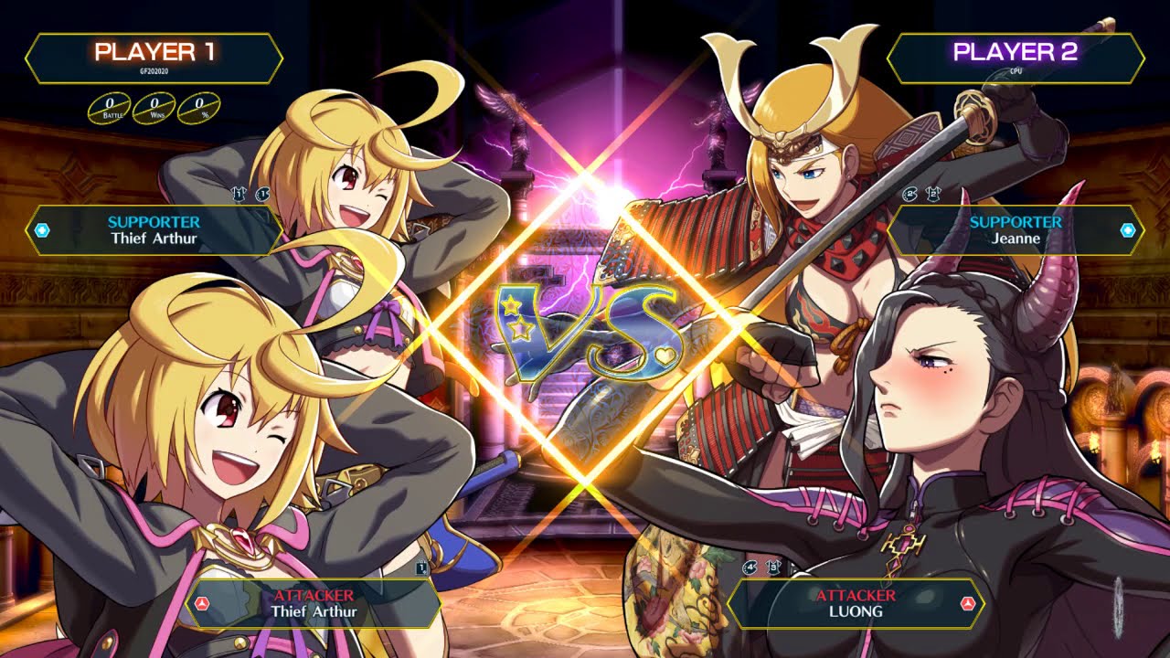 SNK Heroines: Tag Team Frenzy - Thief Arthur/Thief Arthur Survival Mode