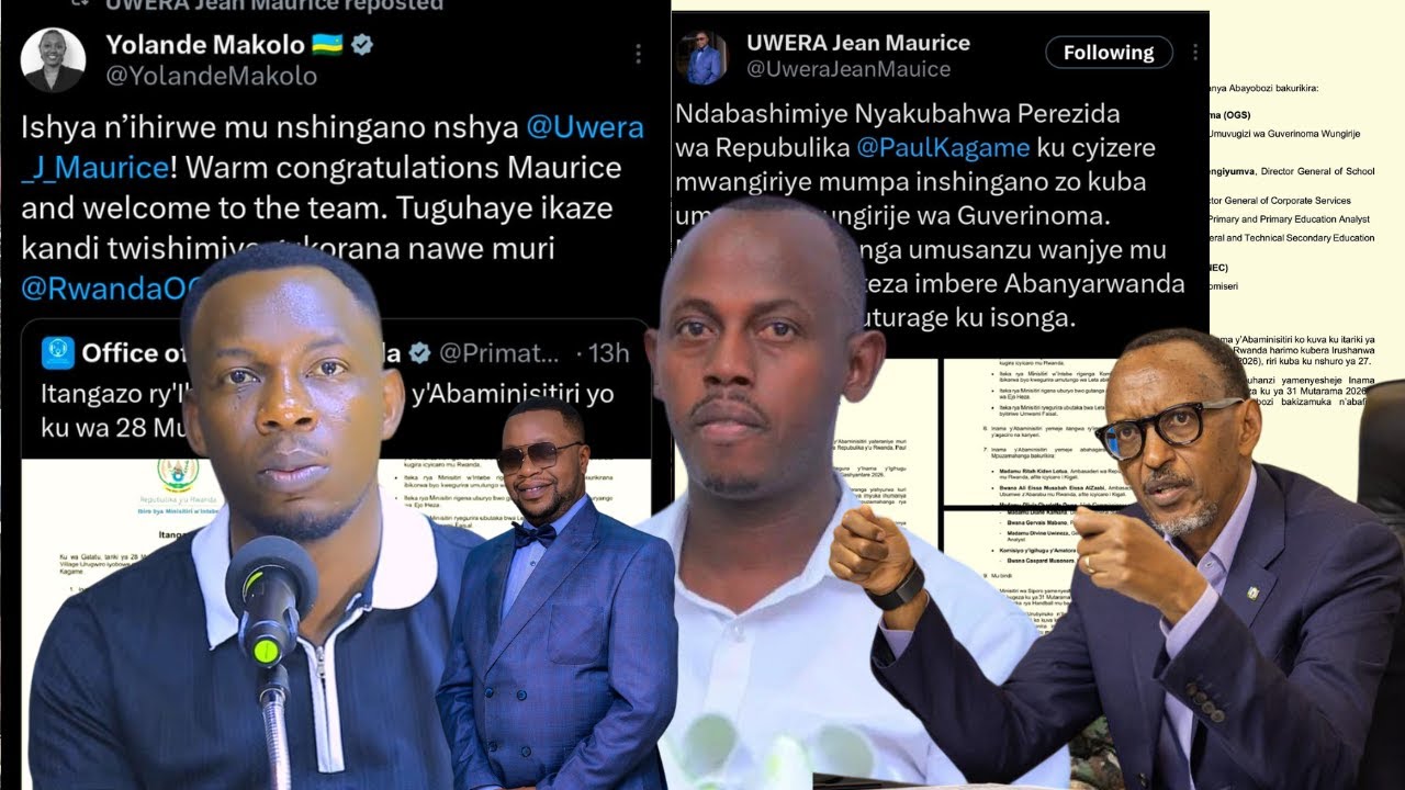 AKAZI UMUNYAMAKURU UWERA JEAN MAURICE YAHAWE KO GUSIMBURA ALAIN MUKU NTIKOROSHYE🔥IBIMUTEGEREJE
