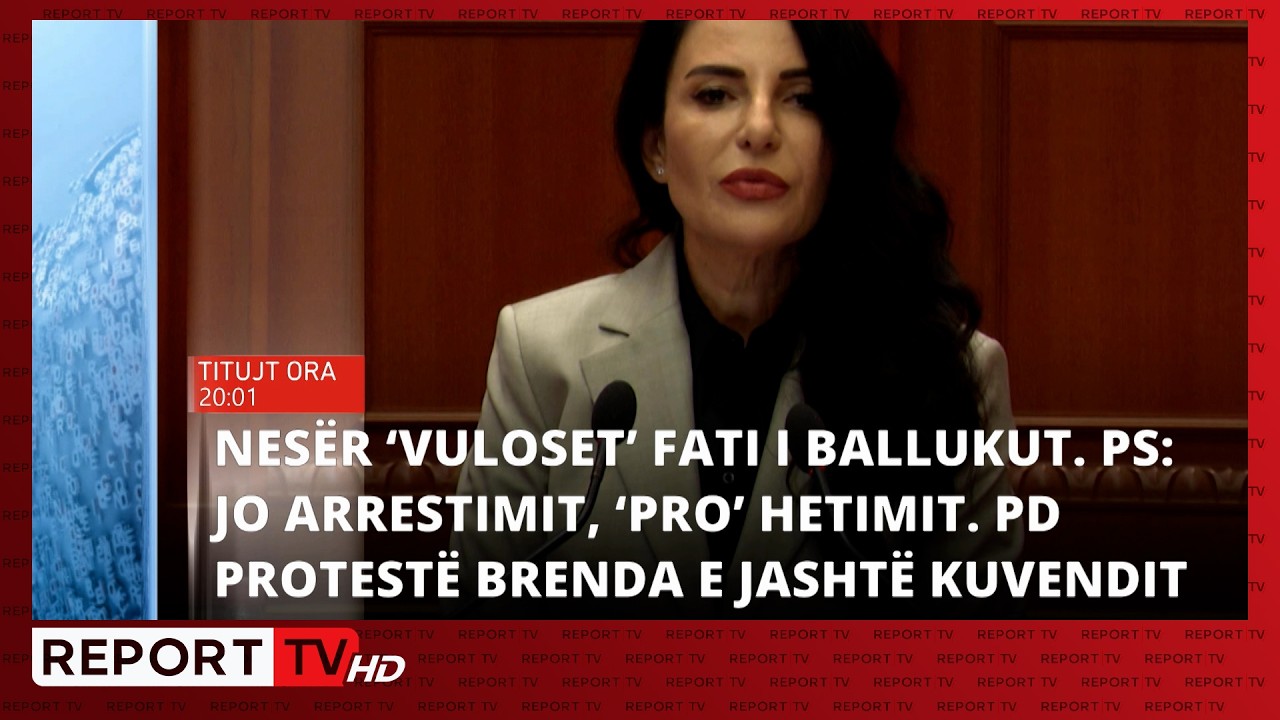 Report TV- Titujt kryesorë të lajmeve ora 20:00 (11.03.2026)