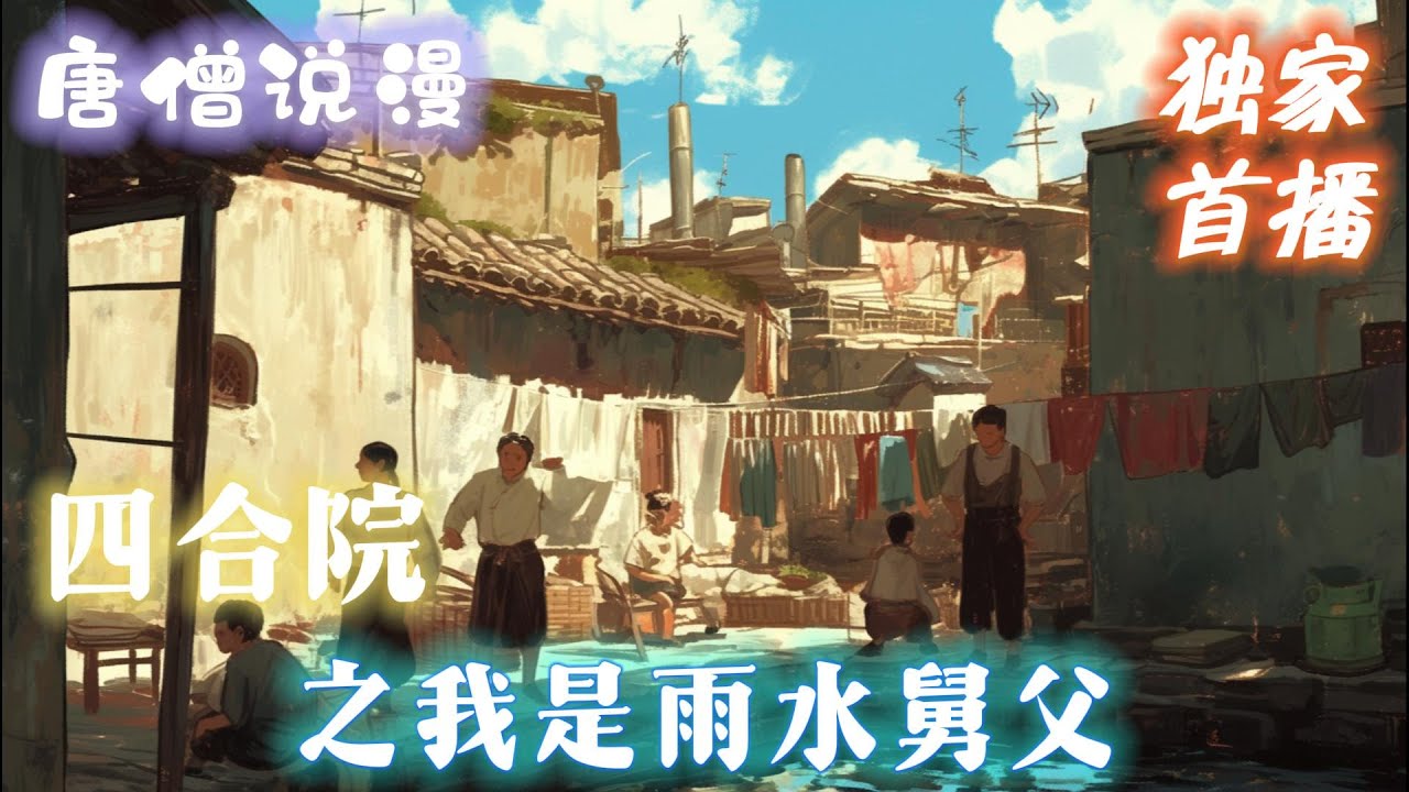 《四合院之我是雨水舅父》何大清带寡妇远走保定当天，祁安来到南锣鼓巷95号院，温馨平淡的日子就此展开……#穿越 #有聲書 #有聲小說  #有声小说#四合院#小說 #漫畫小說