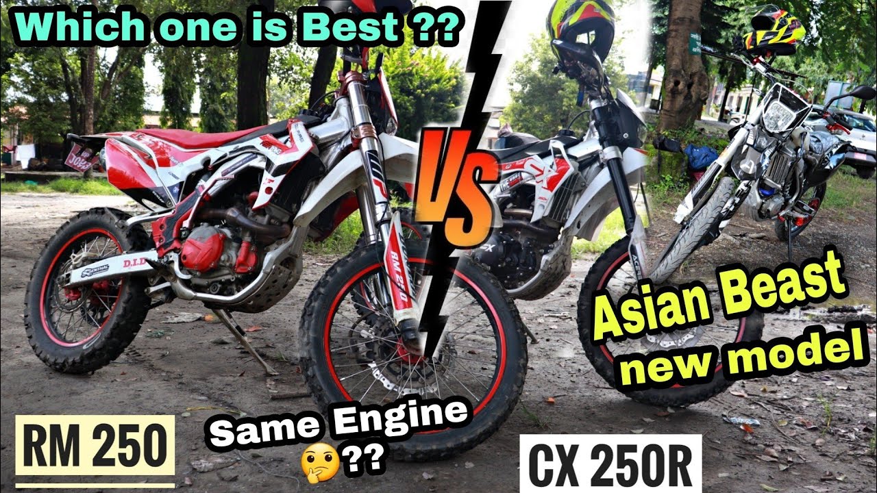 Crossfire RM 250 vs CX 250R vs Asian Beast: The End | Which is Reliable ?? Chinese Dirt bikes | AKR