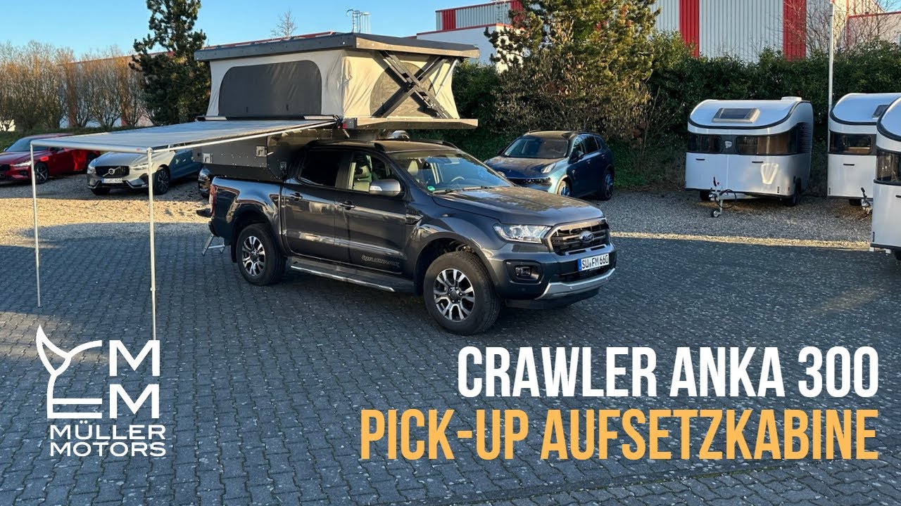Pick Up Offroad Wohnkabine 2023 Crawler Anka 300 Offroad Aufsetzkabine für Pick-Ups
