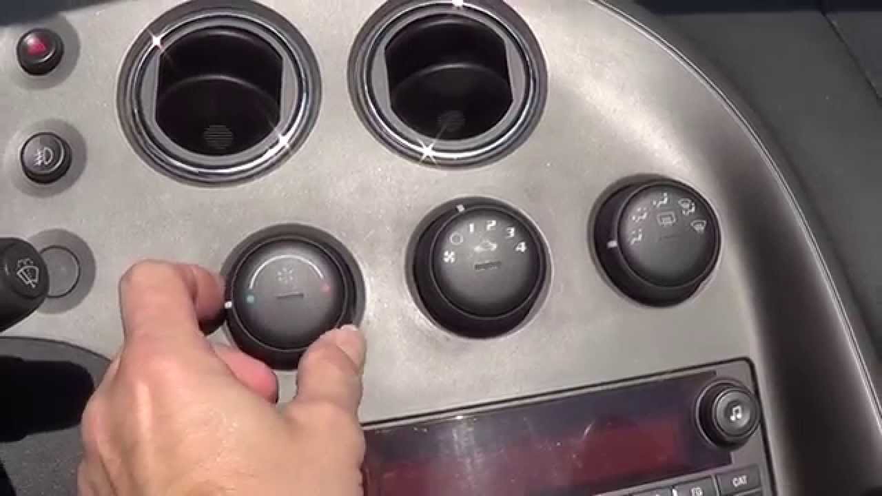 Pontiac Solstice Heat regulator Repair