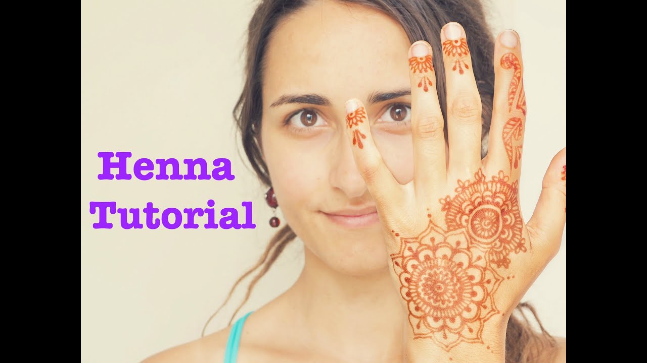 Tatuaje de Henna || Tutorial