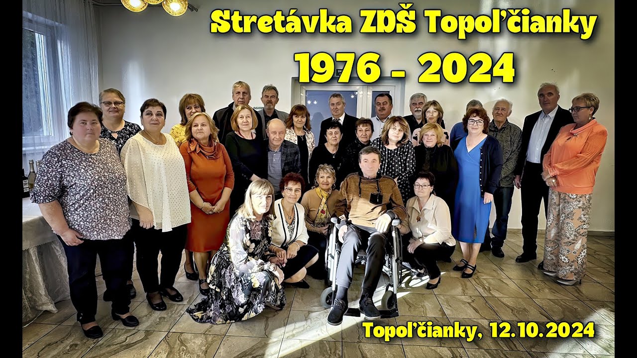 Stretávka ZDŠ Topoľčianky 1976-2024