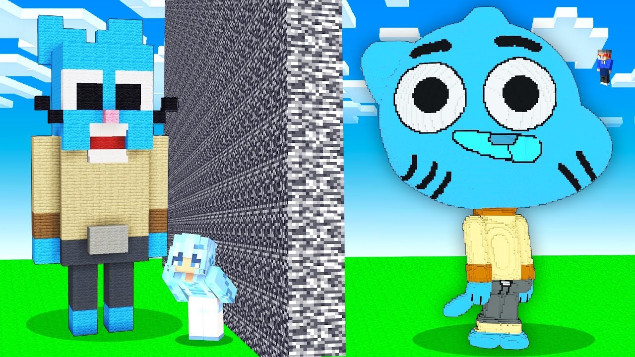 I Cheated With AMAZING WORLD OF GUMBALL In Build Battle!