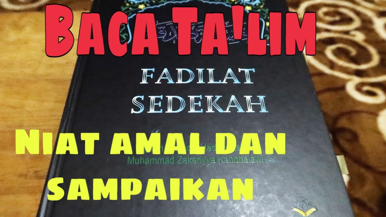 TAKLIM FADHILAT SEDEKAH | Episod 1