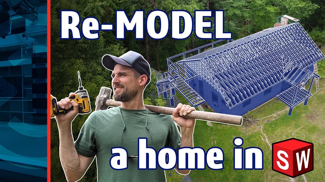 Remodeling a Home in SOLIDWORKS - Episode 10 - SOLIDWORKS LIVE Design