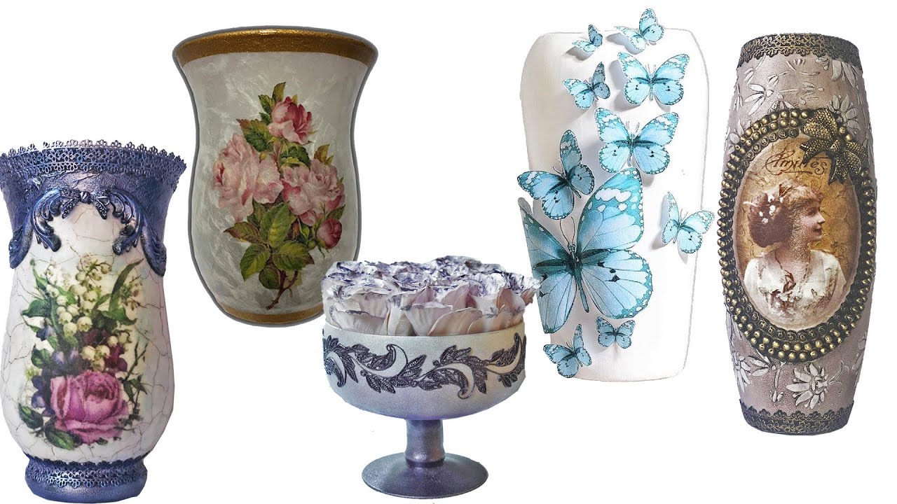 TOP 5 IDEAS FOR FLOWERS VASE / BEAUTIFUL IDEAS