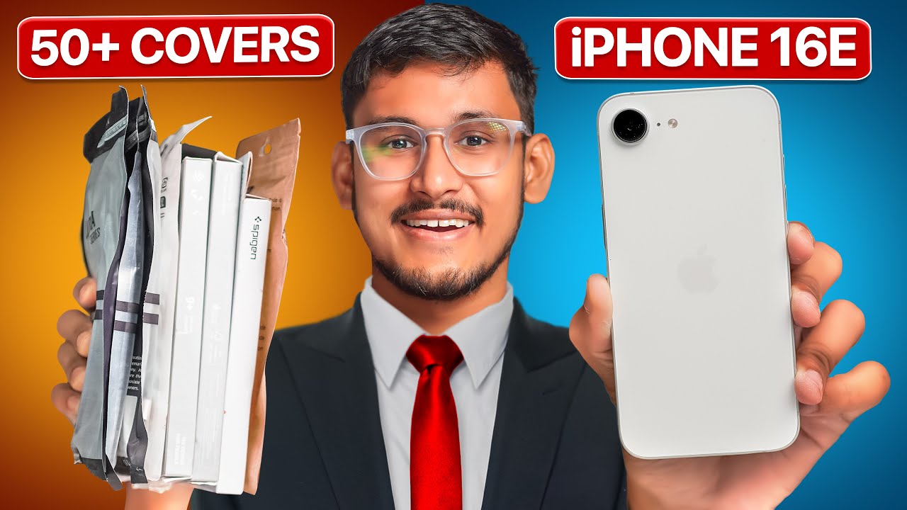 iPhone 16e Back Cover & Cases | Tempered Glass For iPhone 16e | Best Cases iPhone 16e