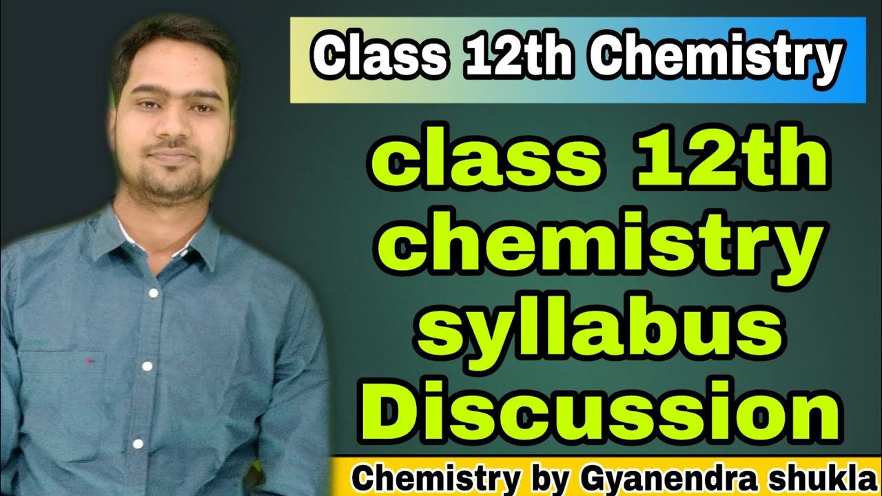 #Class12th chemistry Discussion ||Gyanendra shukla sir ||Live