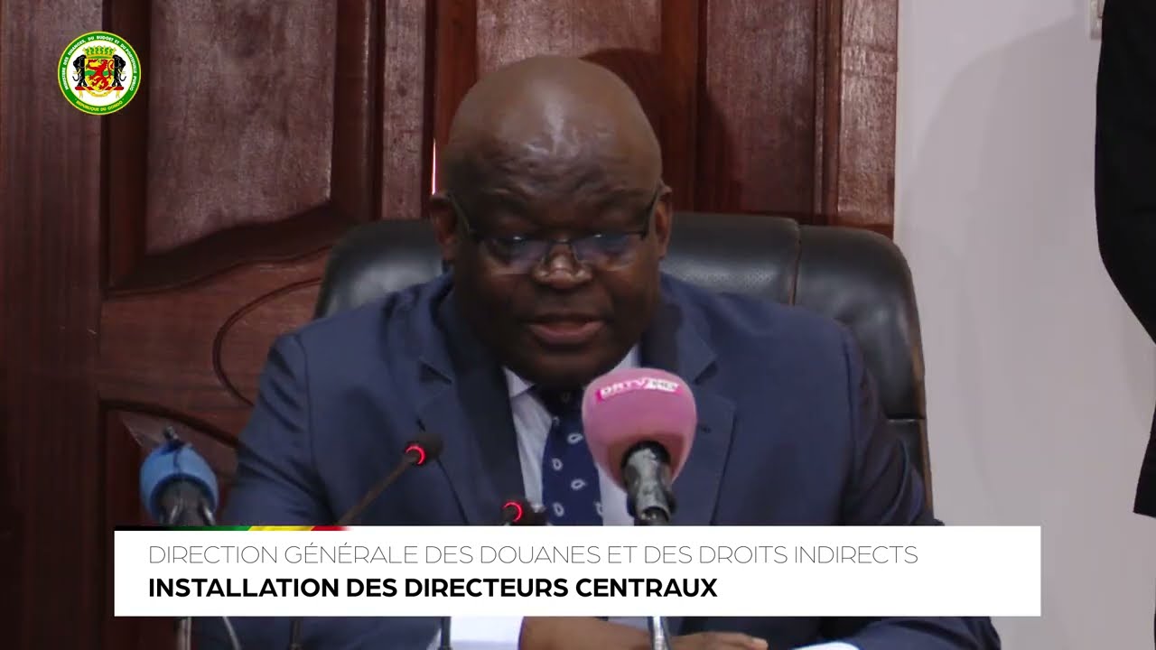 Installation des directeurs centraux à la Direction générale des douanes et des droits indirects