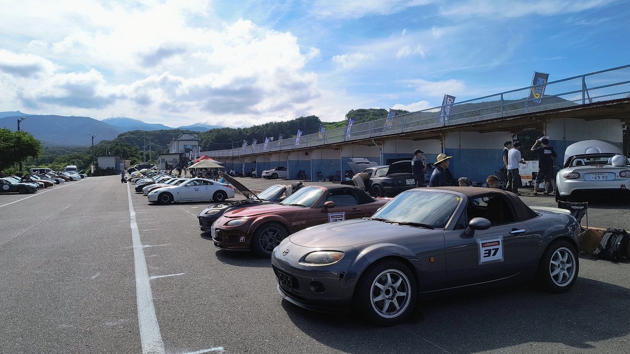2025 Active-R1 エビス西 模擬レース 部車NC1(借り物) 車載