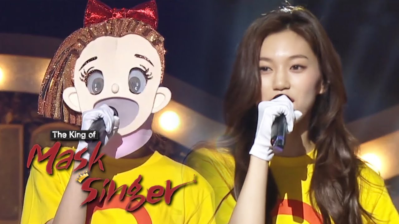 She is Visual Center of Weki Meki, Kim Do Yeon! [The King of Mask Singer Ep165]