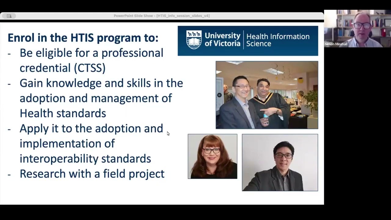 HINF Seminar 2024–25: Health Terminology & Interoperability Standards Certificate