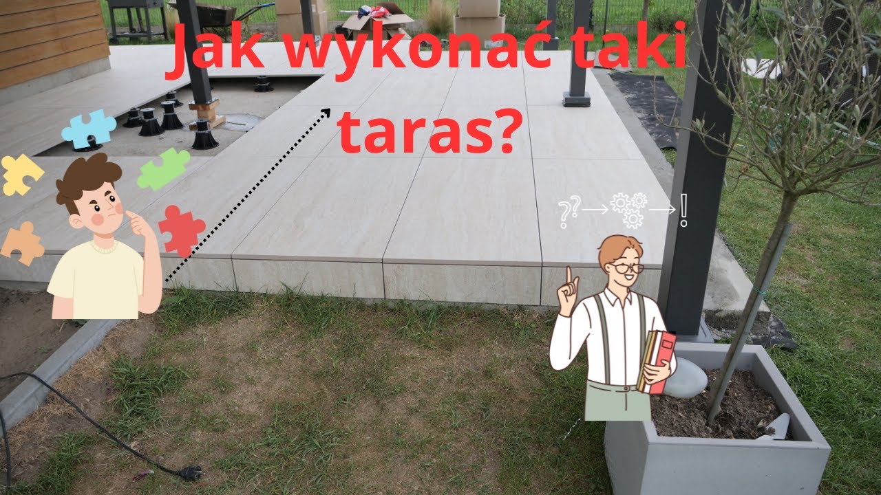 Płyty gresowe 60x120, Taras wentylowany część 3