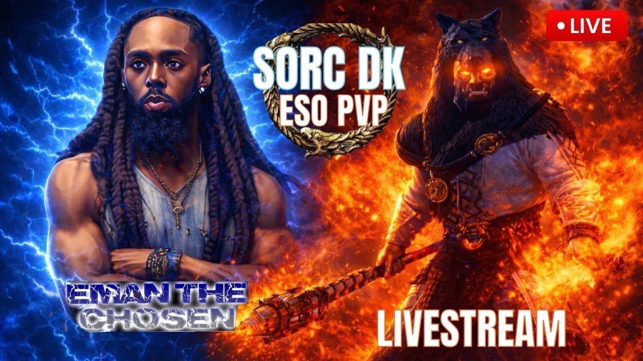 ESO PVP: SORC DK PVP LIVESTREAM!!