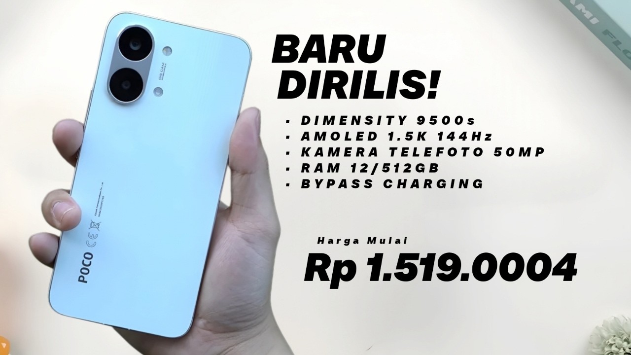 BARU SAJA LAUNCHING, RAM 12/512GB, 7000MAH - HP XIAOMI TERBARU APRIL 2026