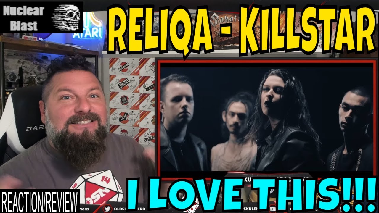 RELIQA - Killstar (The Cold World) OLDSKULENERD REACTION | Nuclear Blast Records
