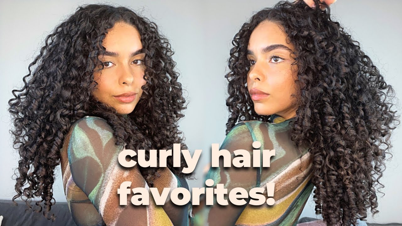 CURRENT CURLY HAIR FAVORITES! Curly Hair Routine ft The Innate Life, Cake Beauty, Flora & Curl